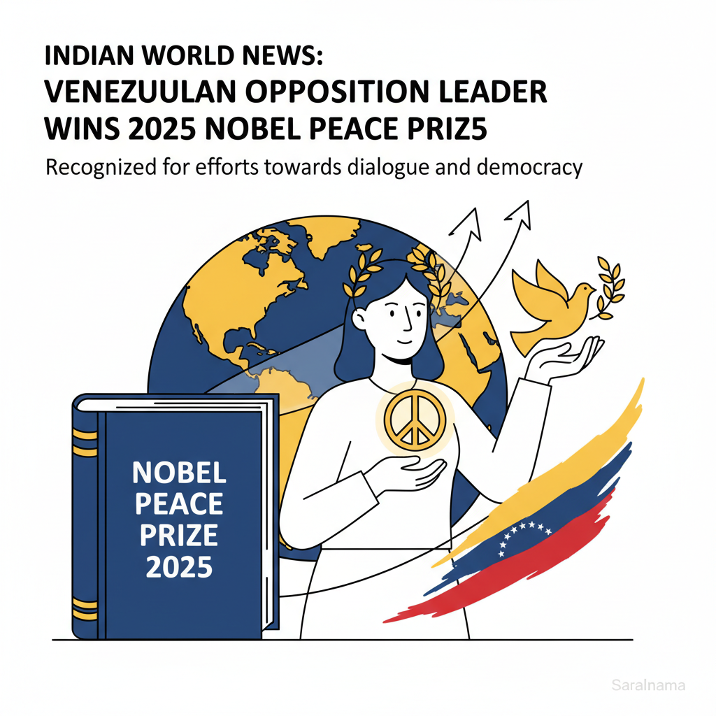 Venezuelan Opposition Leader Wins 2025 Nobel Peace Prize