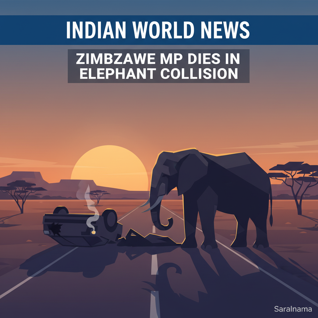 Zimbabwe MP Dies in Elephant Collision on Highway