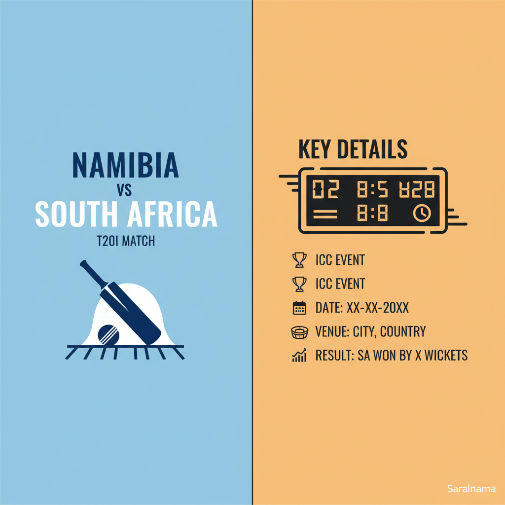Namibia vs South Africa T20I Match: Key Details