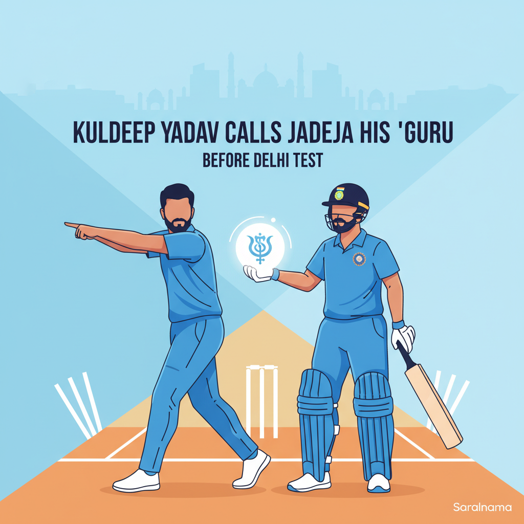Kuldeep Yadav Calls Jadeja His 'Guru' Before Delhi Test