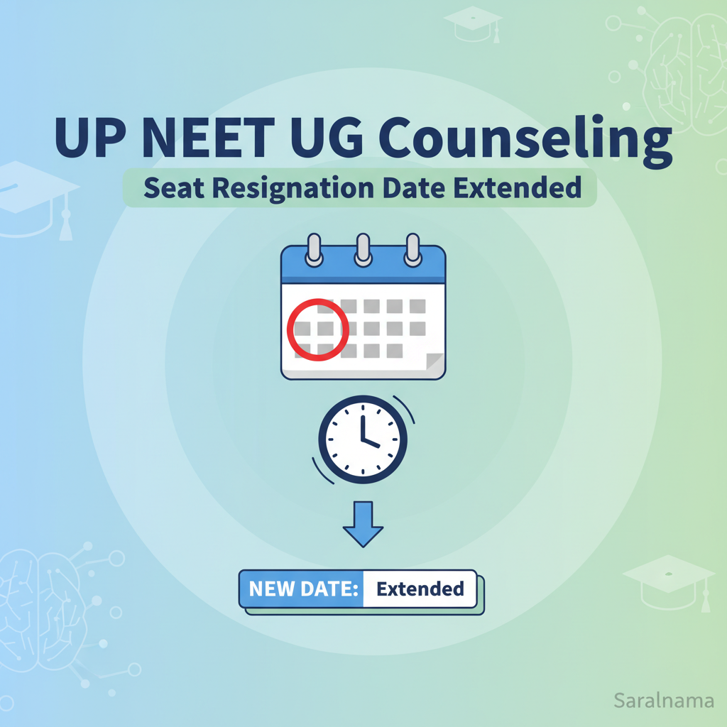 UP NEET UG Counselling: Seat Resignation Date Extended