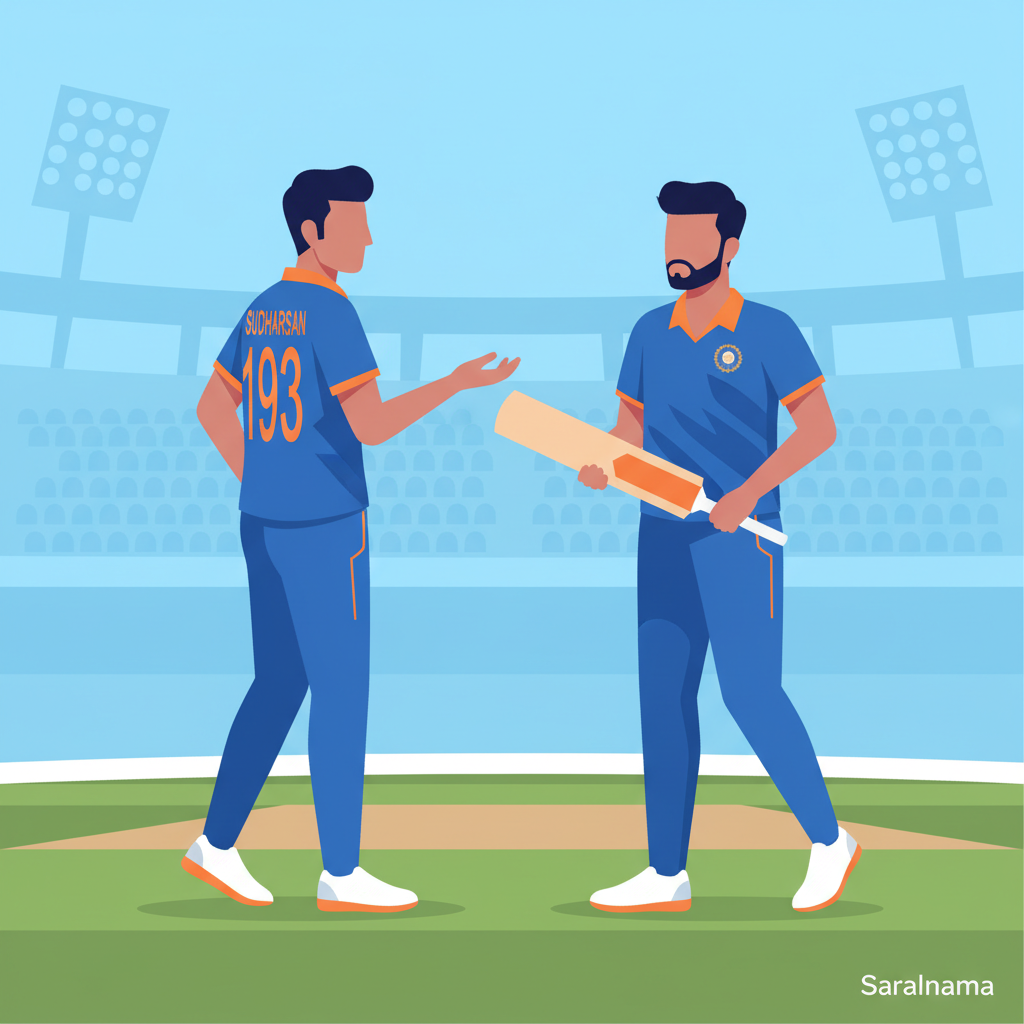 193: Sudharsan Shares Batting Insights with Jaiswal