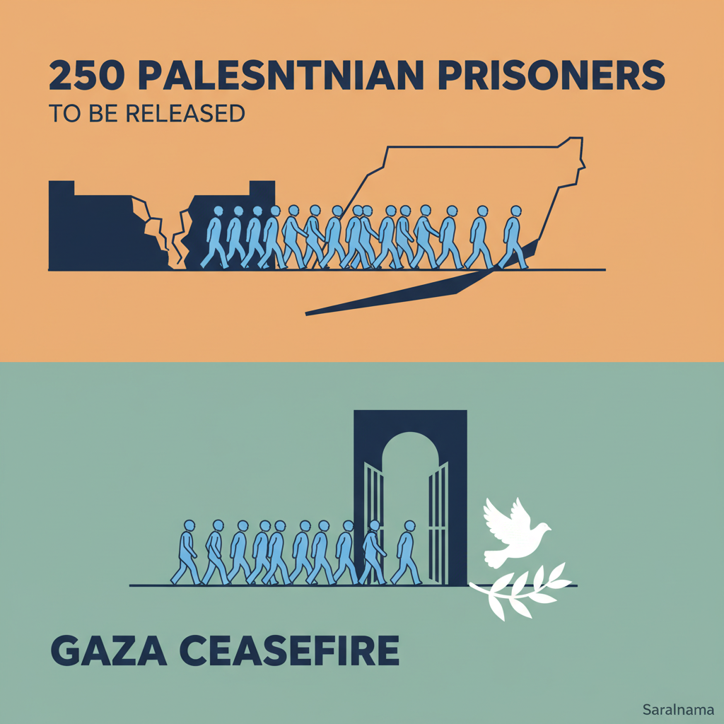 250 Palestinian Prisoners to Be Released in Gaza Ceasefire