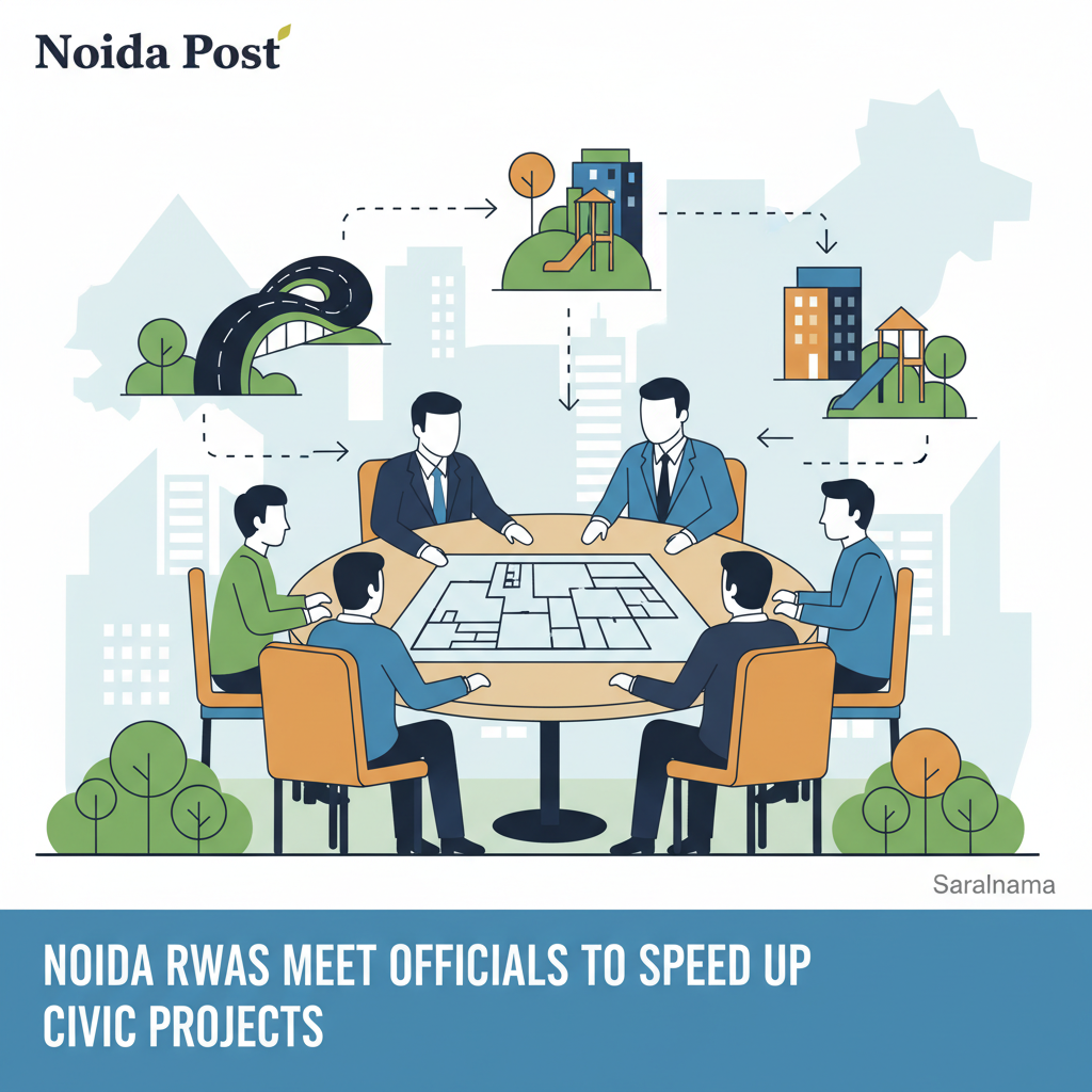 Noida RWAs Meet Officials to Speed Up Civic Projects
