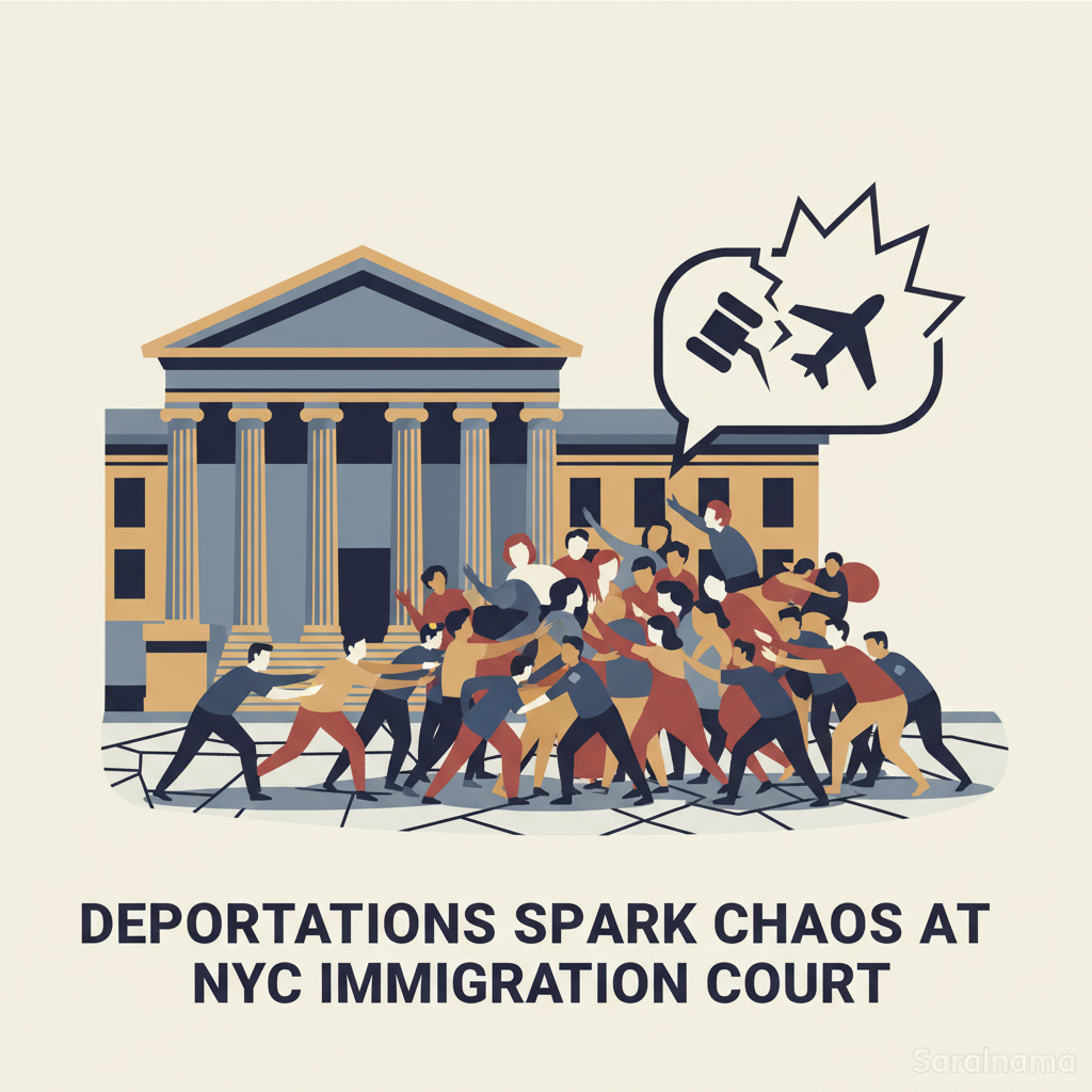 Deportations Spark Chaos at NYC Immigration Court