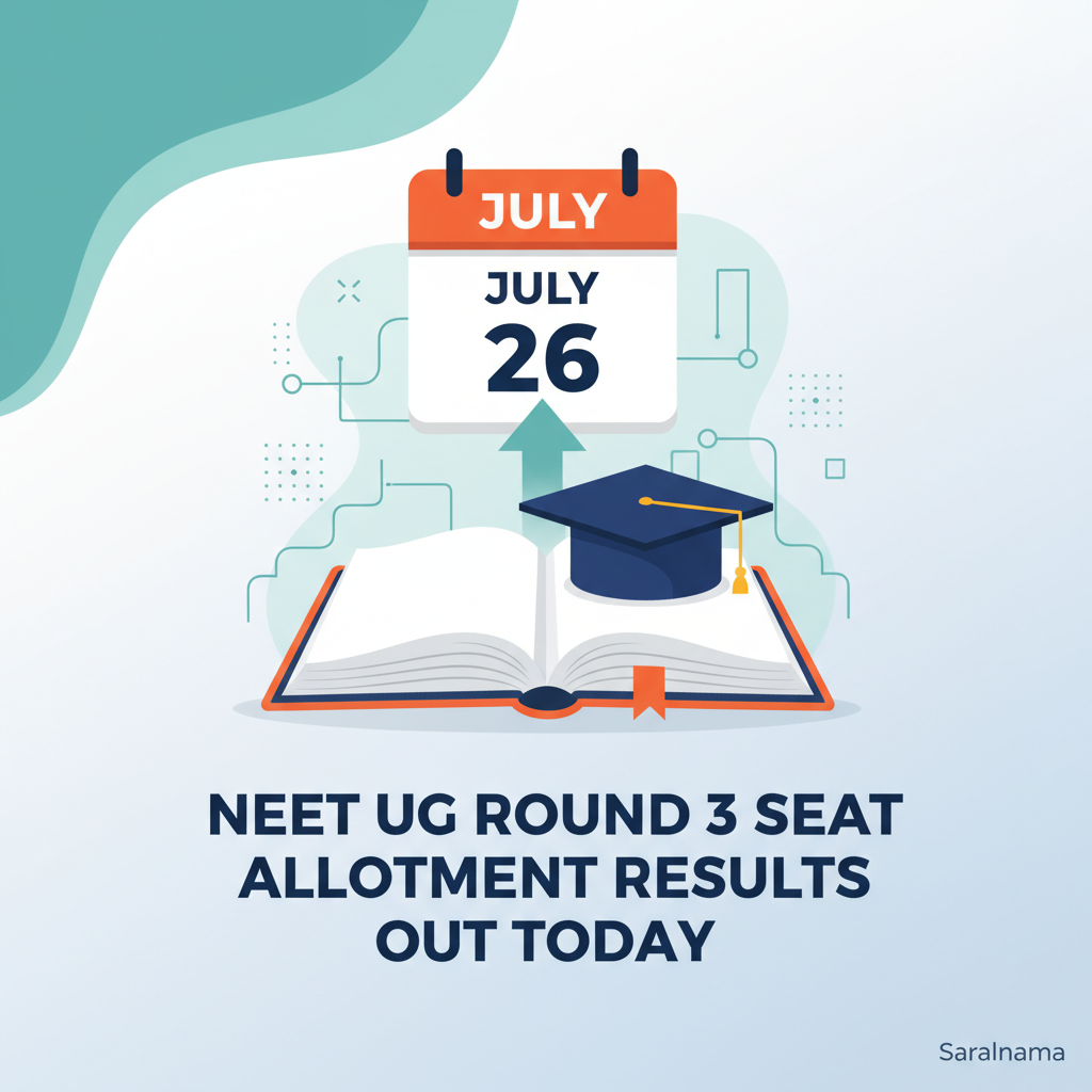 NEET UG Round 3 Seat Allotment Results Out Today