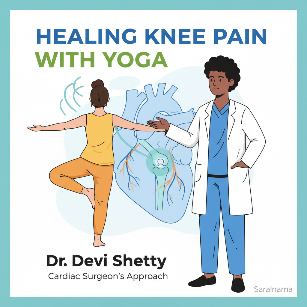 Cardiac Surgeon Dr Devi Shetty Heals Knee Pain with Yoga
