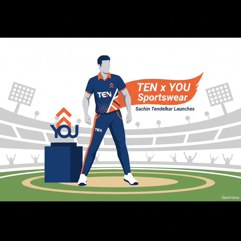Sachin Tendulkar Launches TEN x YOU Sportswear Brand