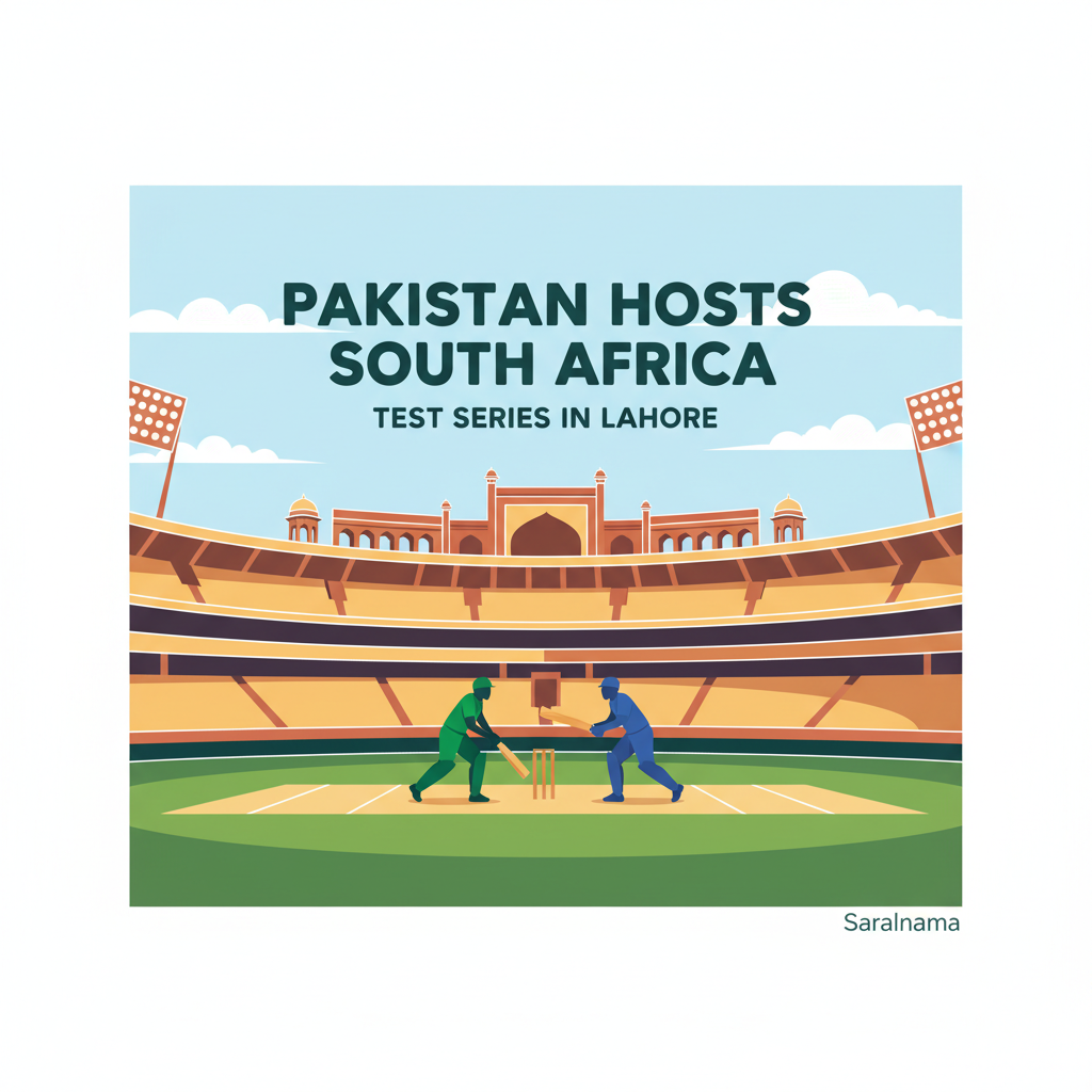 Pakistan Hosts South Africa for Test Series in Lahore
