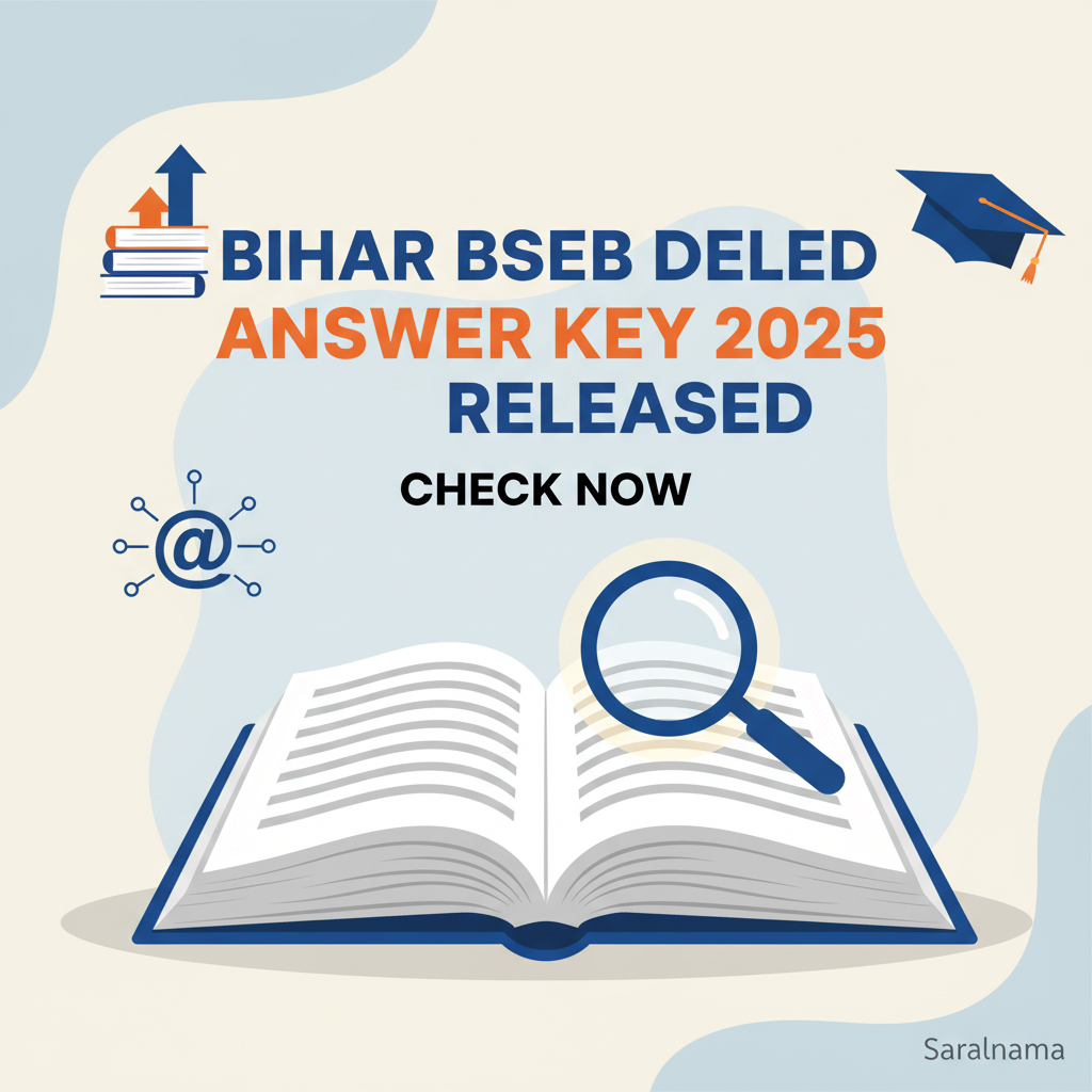 Bihar BSEB DElEd Answer Key 2025 Released: Check Now