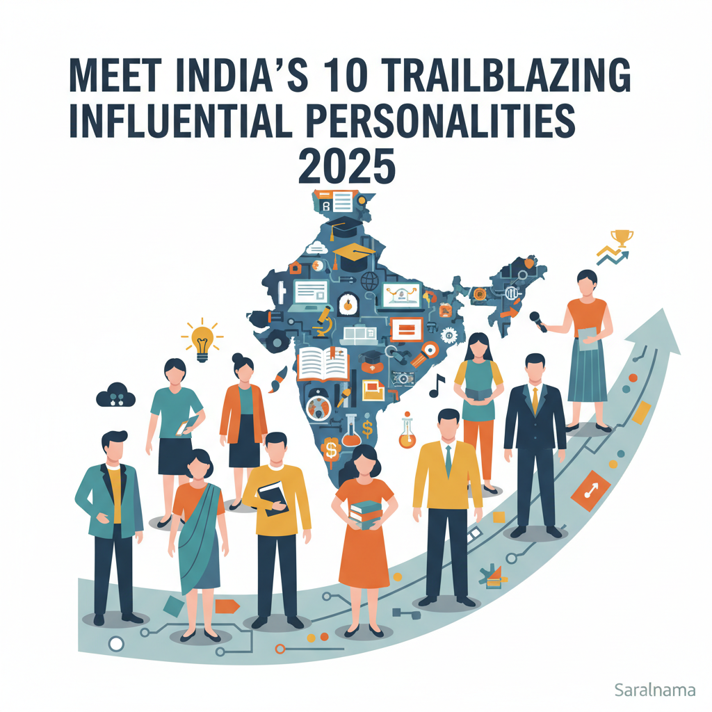 Meet India's 10 Trailblazing Influential Personalities for 2025