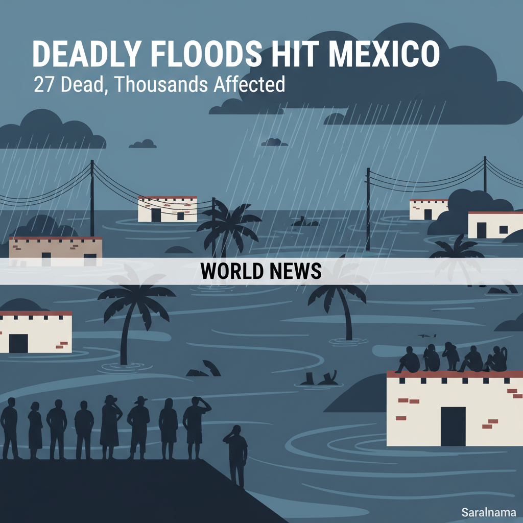 Deadly Floods Hit Mexico: 27 Dead, Thousands Affected