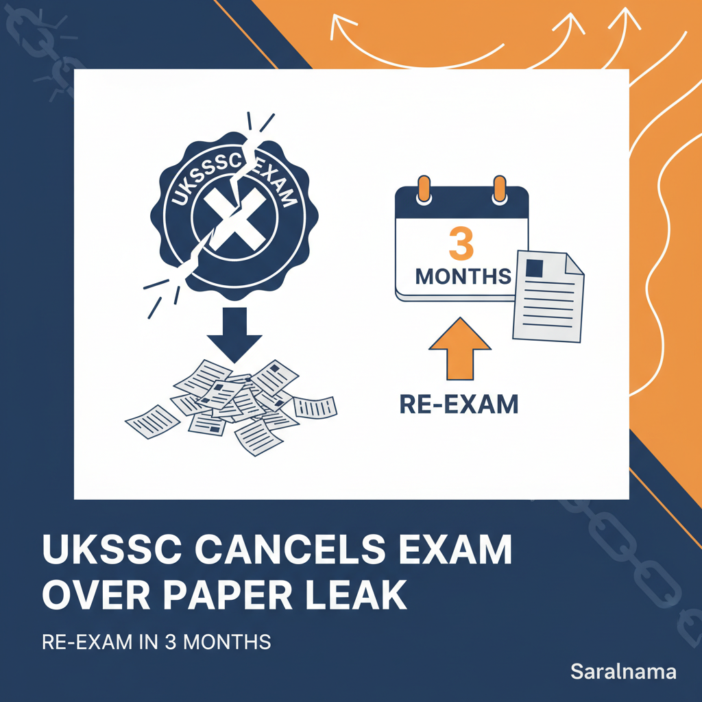 UKSSSC Cancels Exam Over Paper Leak, Re-exam in 3 Months