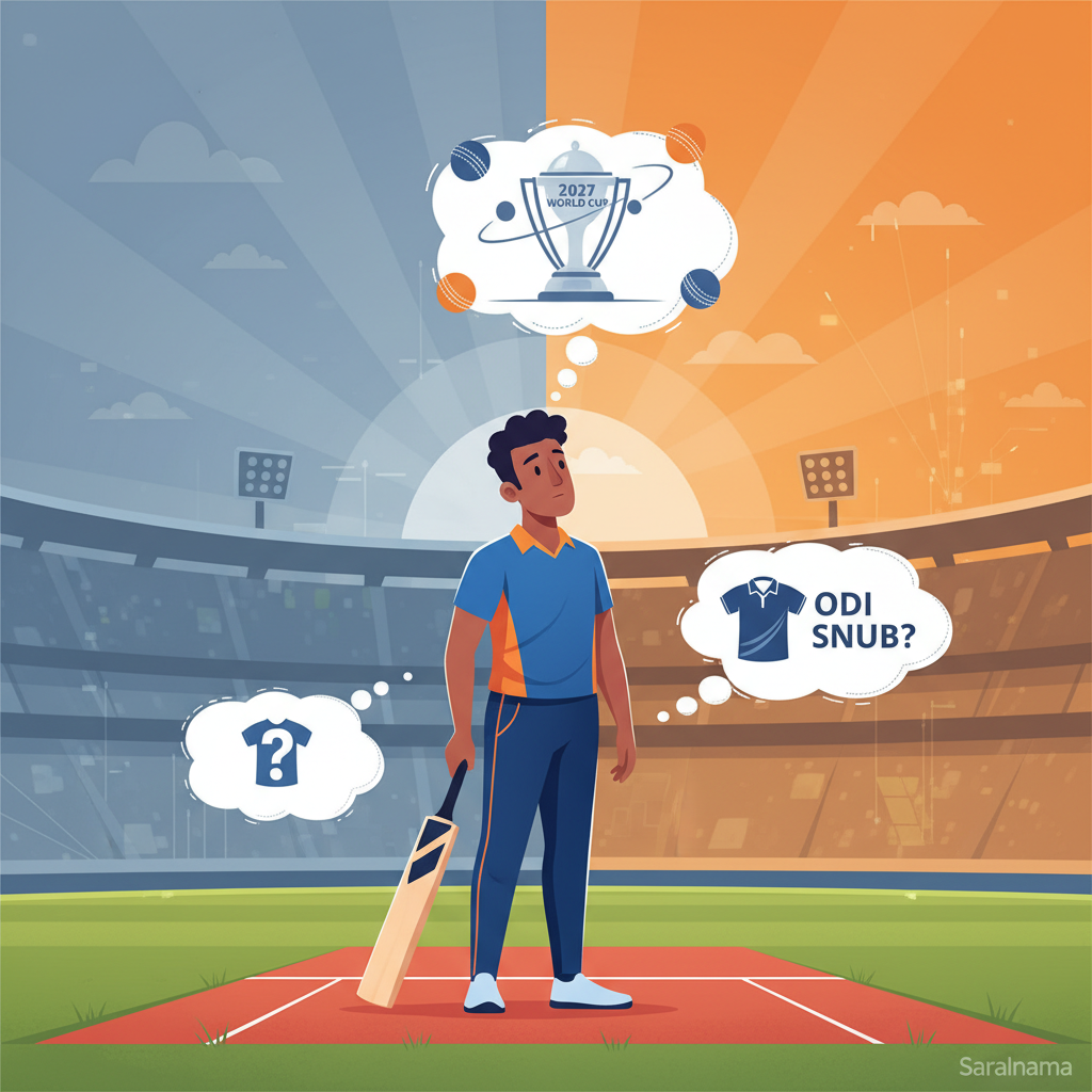 Jadeja Unsure of ODI Snub, Dreams of 2027 World Cup