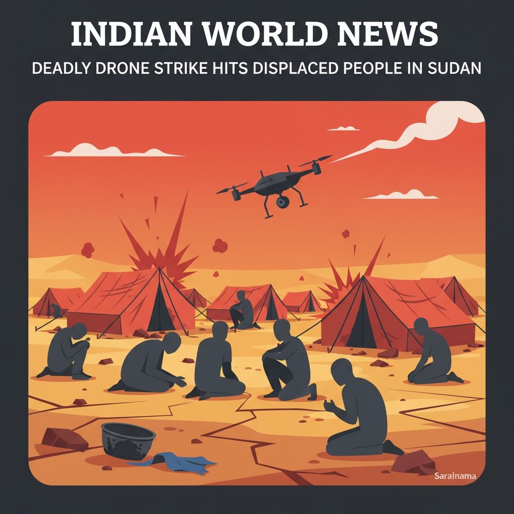 Deadly Drone Strike Hits Displaced People in Sudan