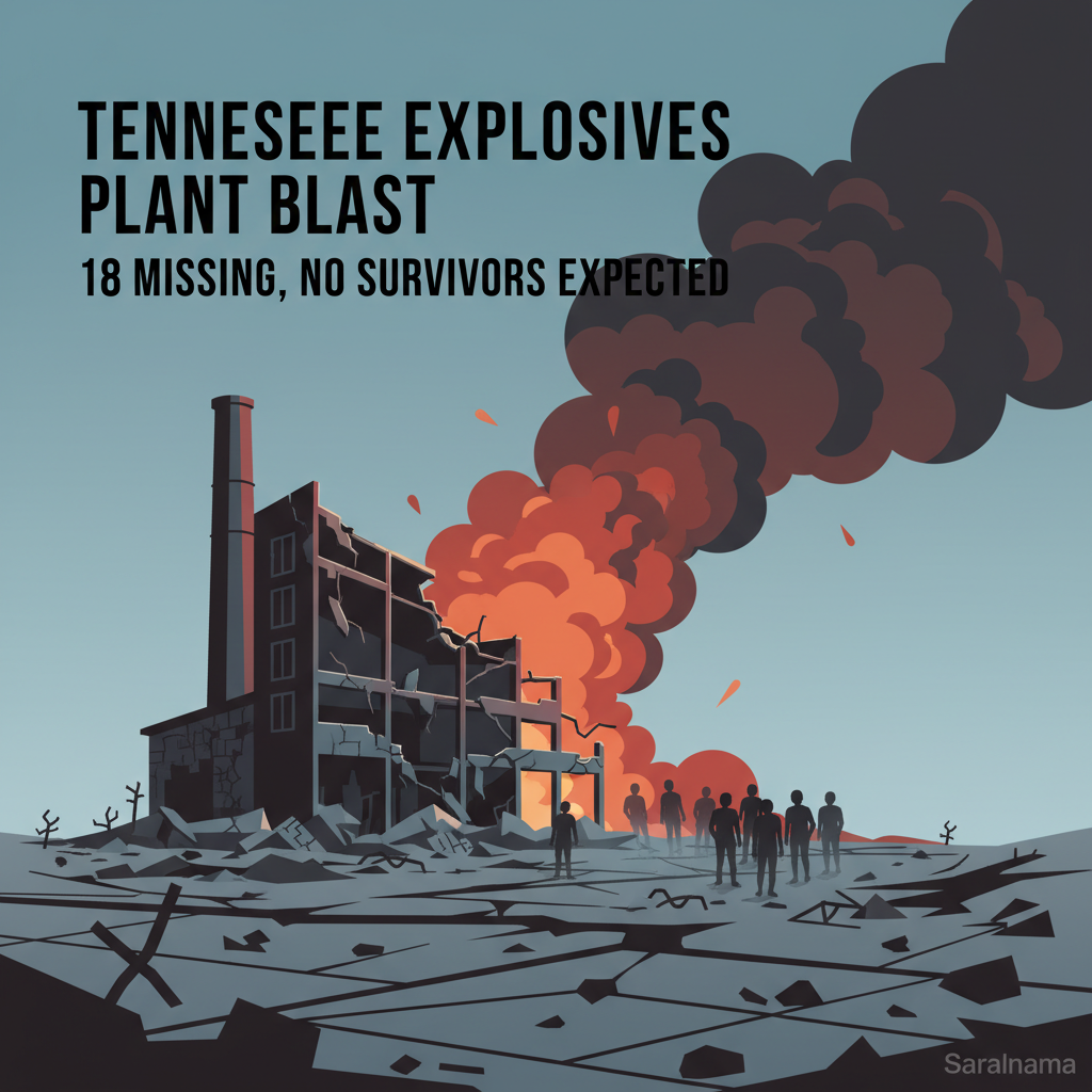 Tennessee Explosives Plant Blast: 18 Missing, No Survivors Expected