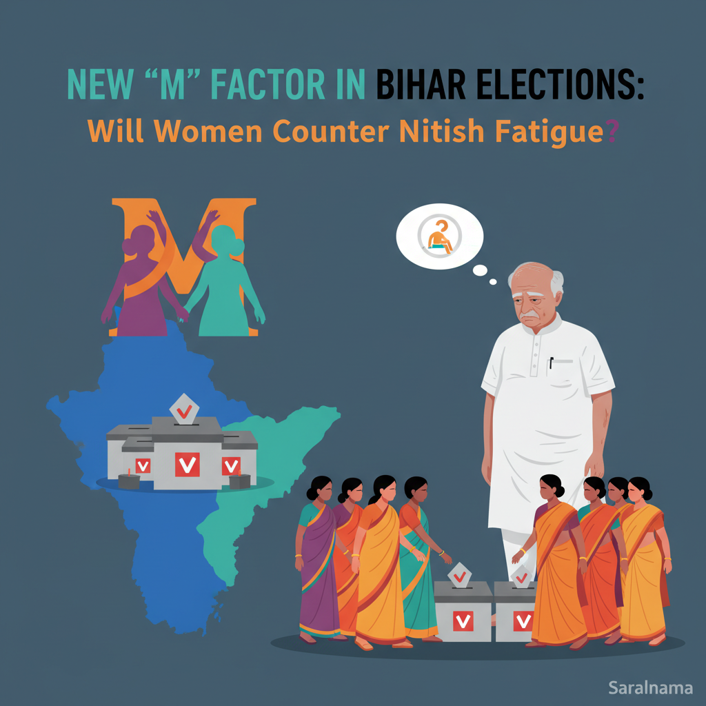 New 'M' Factor in Bihar Elections: Will Women Counter Nitish Fatigue?