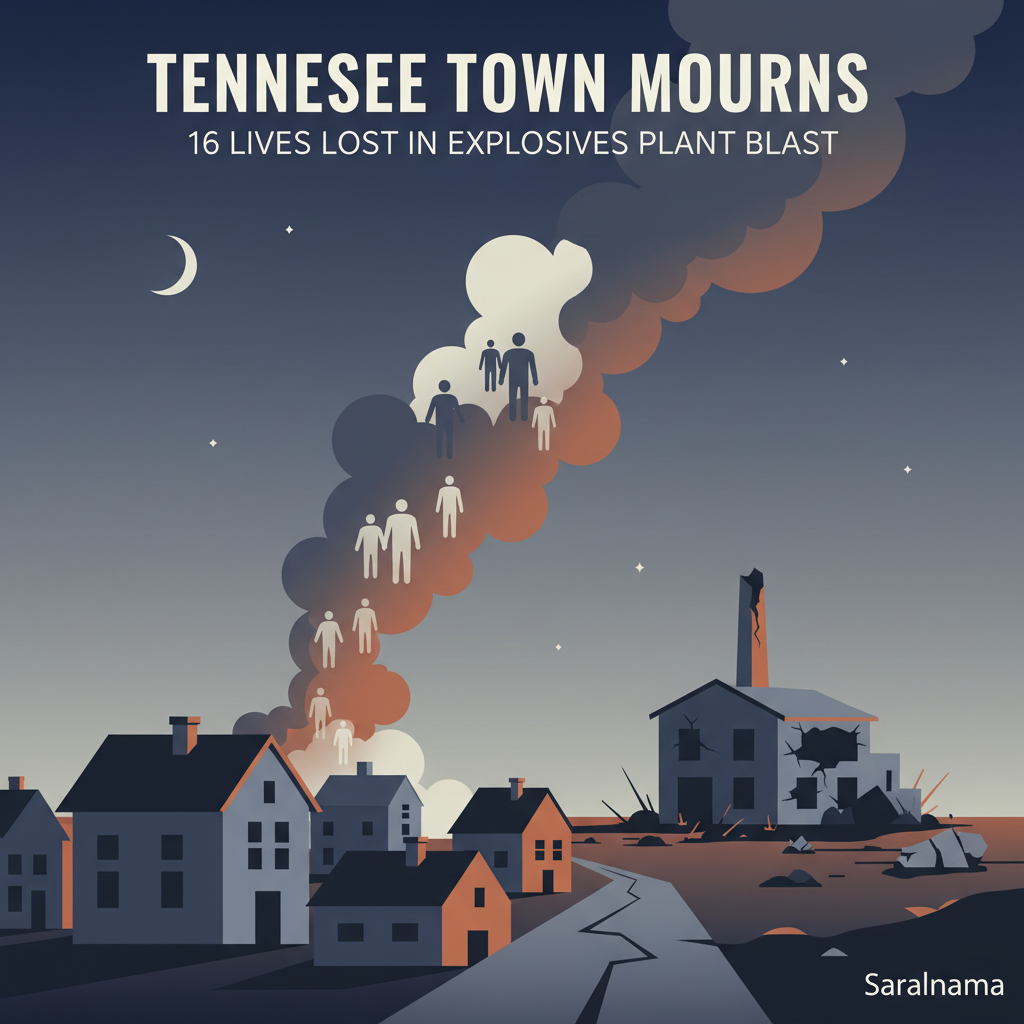 Tennessee Town Mourns 16 Lives Lost in Explosives Plant Blast