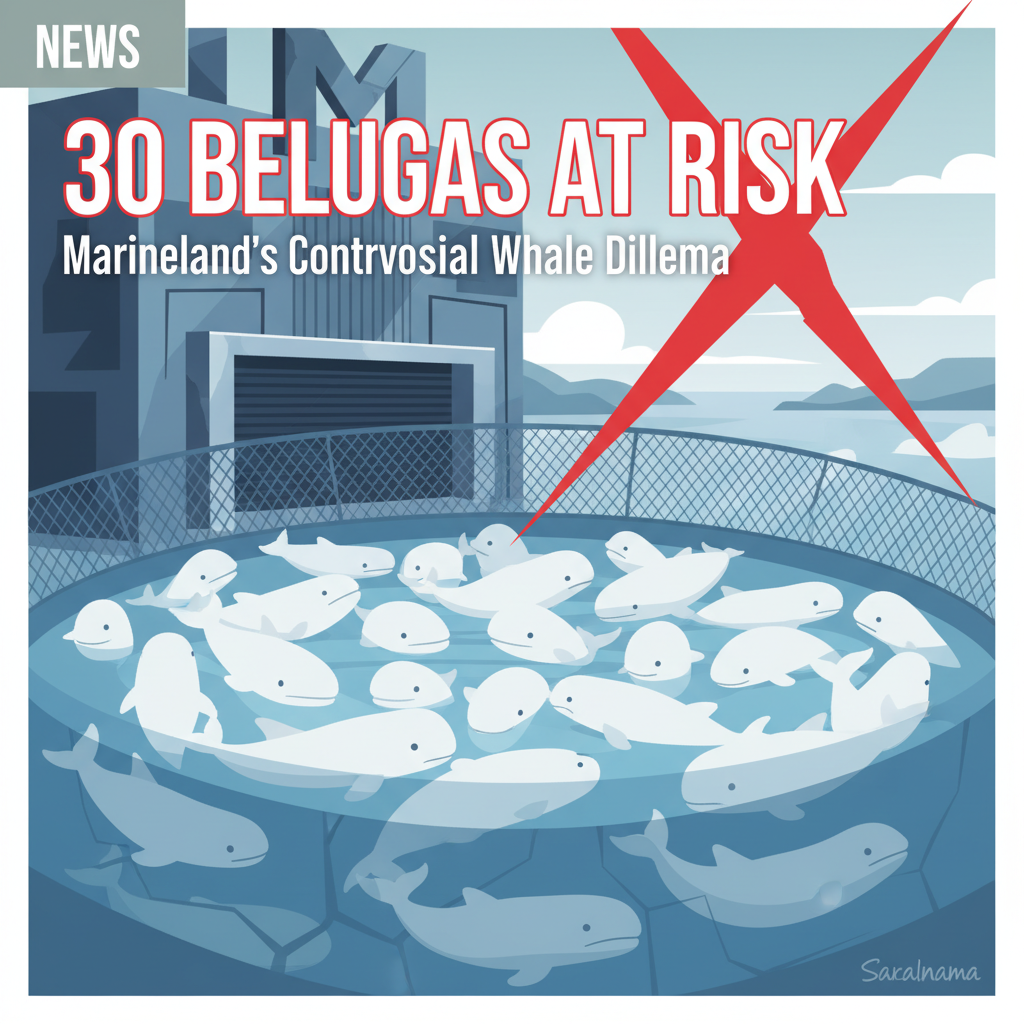 30 Belugas at Risk: Marineland's Controversial Whale Dilemma