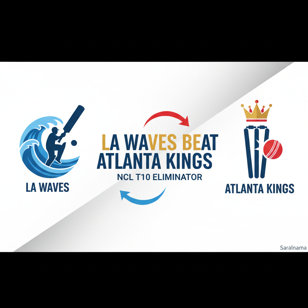 LA Waves Beat Atlanta Kings in NCL T10 Eliminator