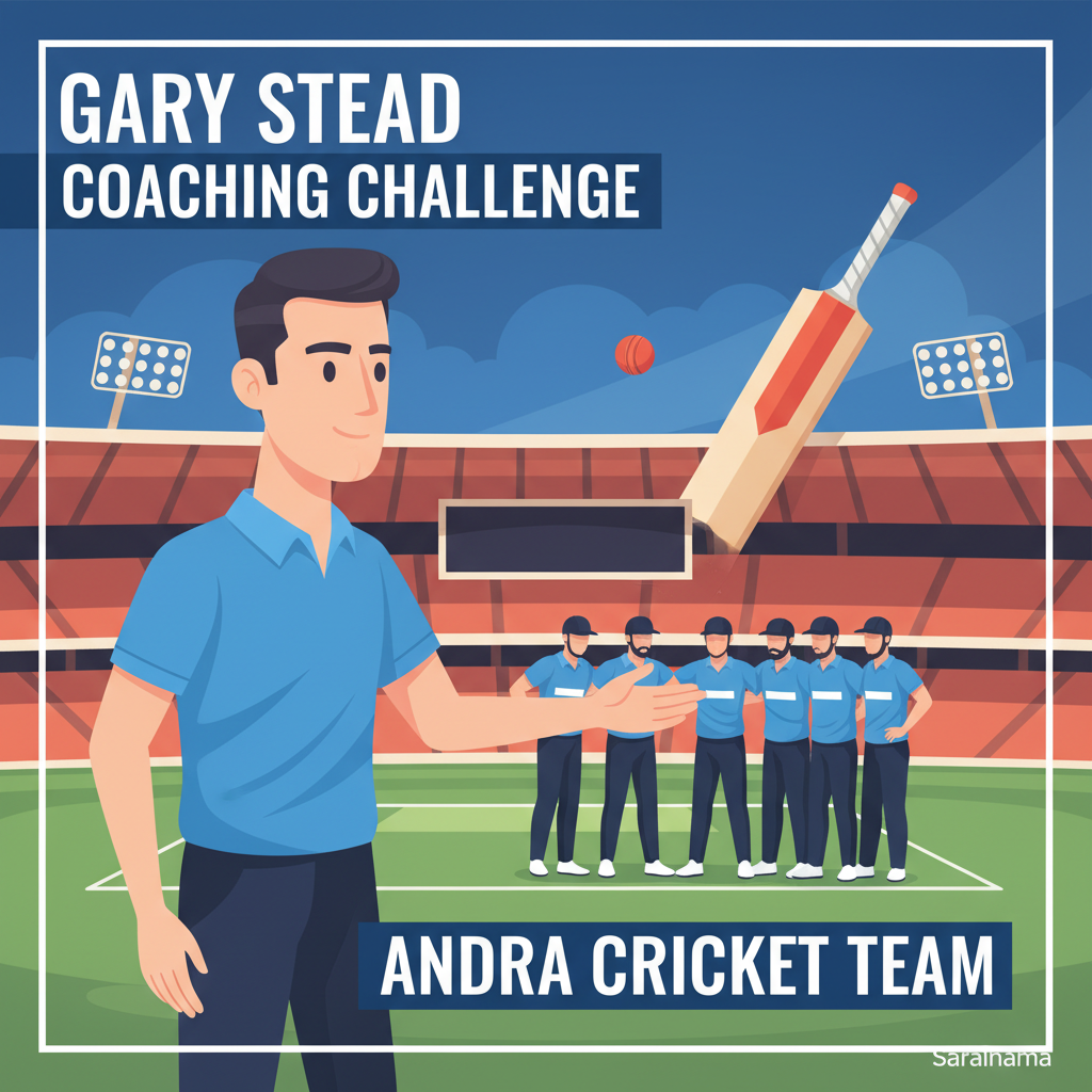 Gary Stead Takes on Coaching Challenge with Andhra Cricket Team