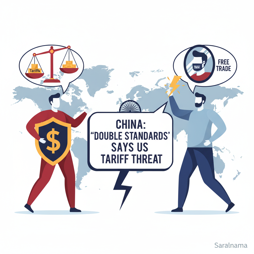 China accuses US of &#x27;double standards&#x27; over tariff threat