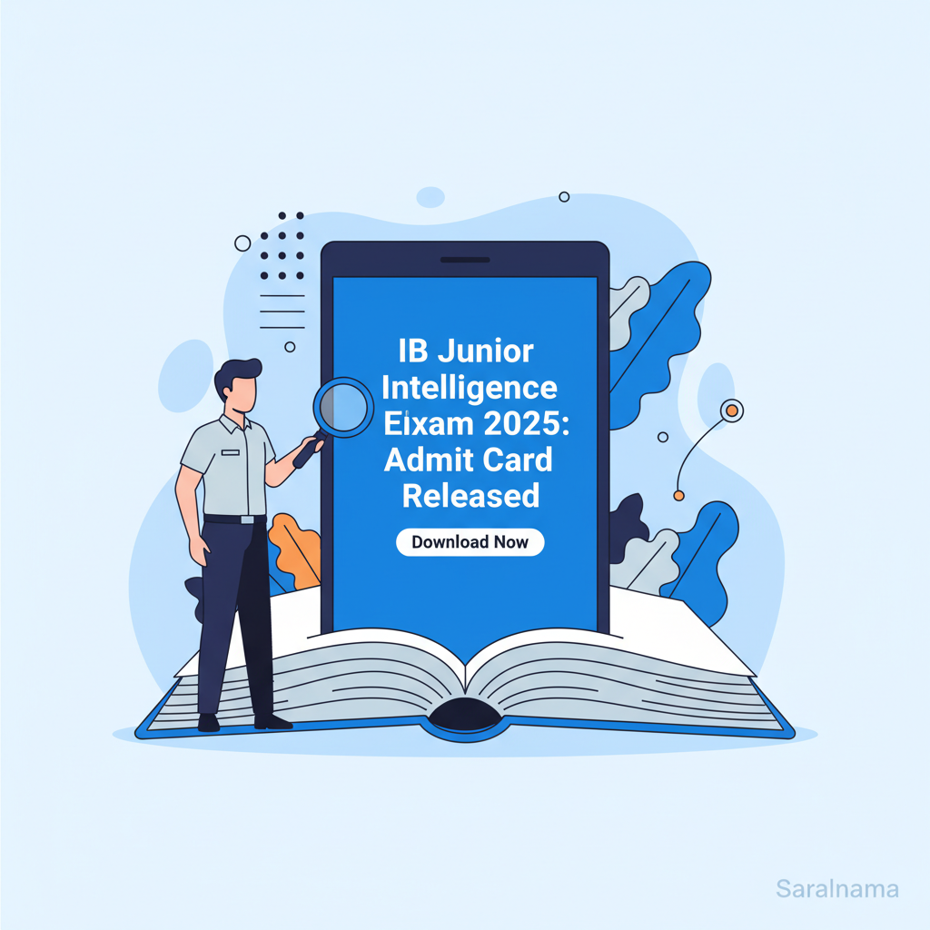 IB Junior Intelligence Officer Exam 2025: Admit Card Released