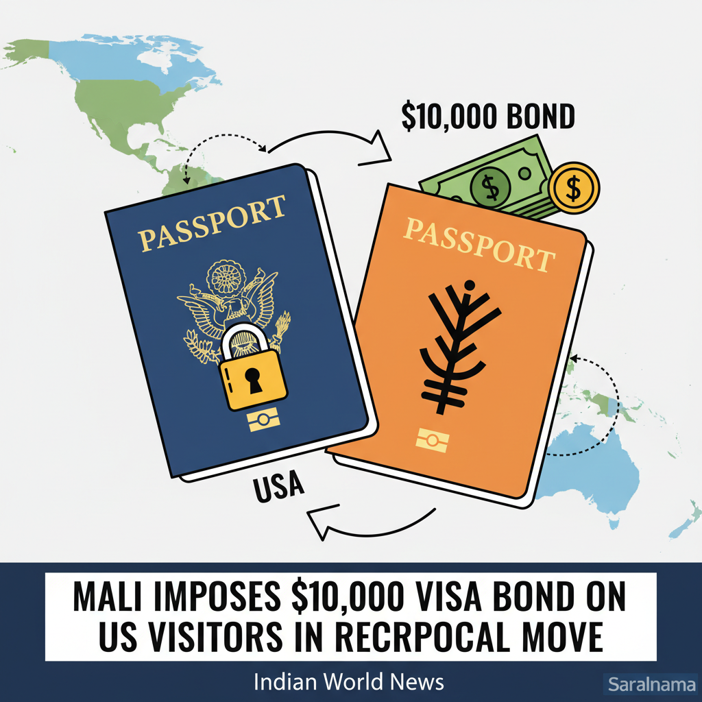 Mali imposes $10,000 visa bond on US visitors in reciprocal move