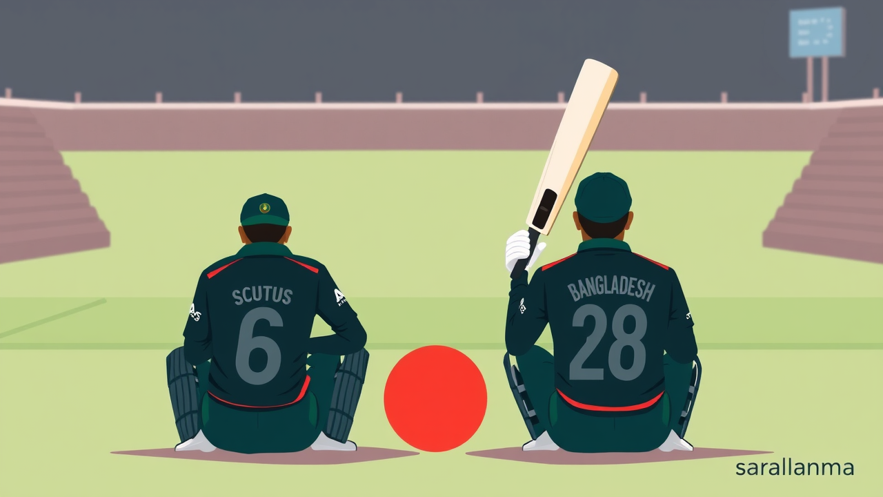 Bangladesh Captain Blames Batters for ODI Series Loss