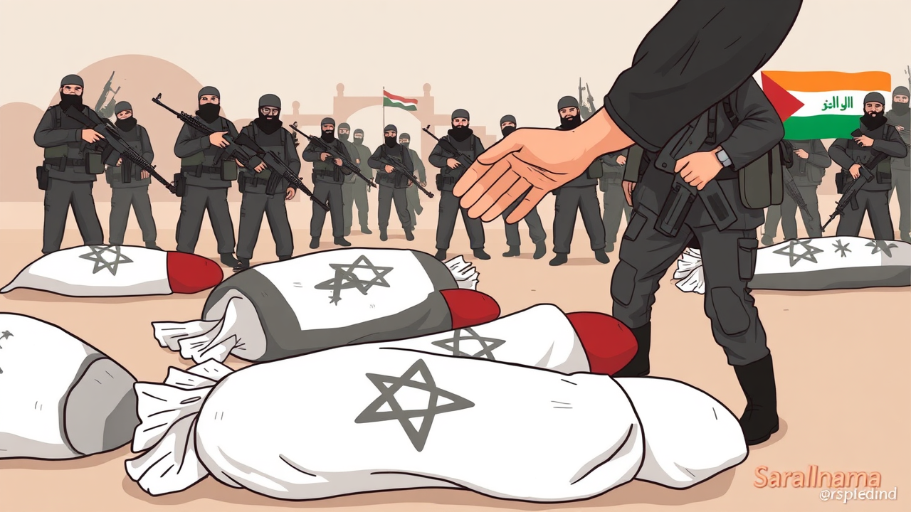 Hamas Hands Over Bodies of Israeli Hostages in Gaza