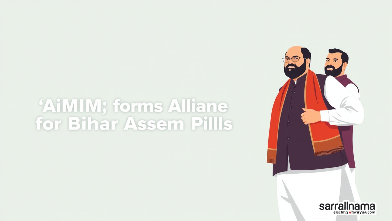 AIMIM Forms Alliance for Bihar Assembly Polls