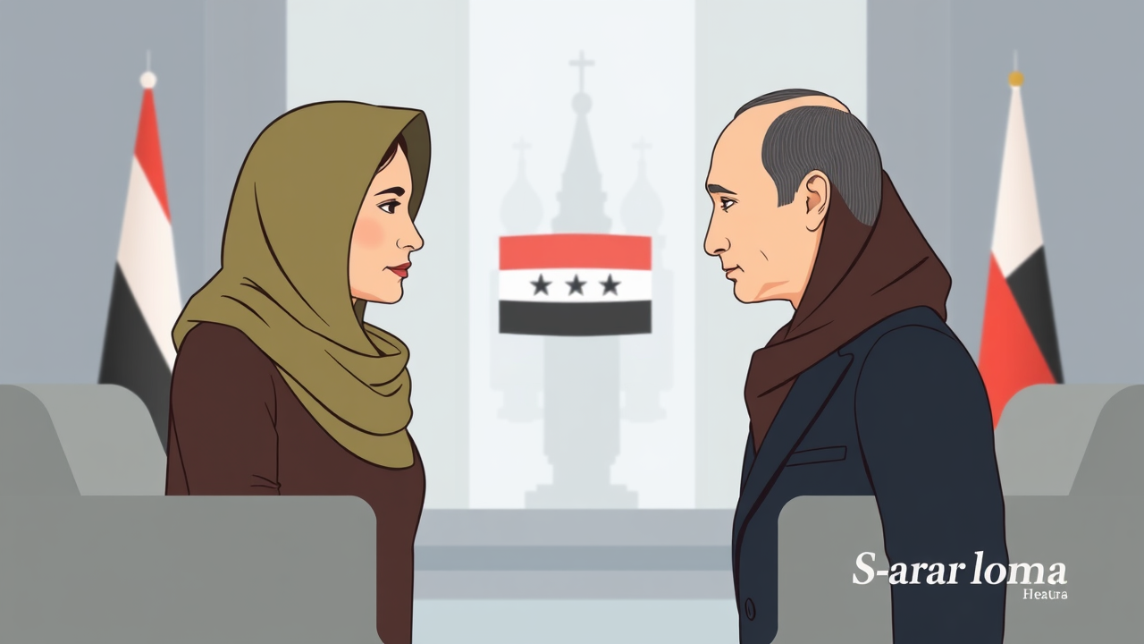 10 Months After Assad's Fall, Syria's Sharaa Meets Putin in Moscow