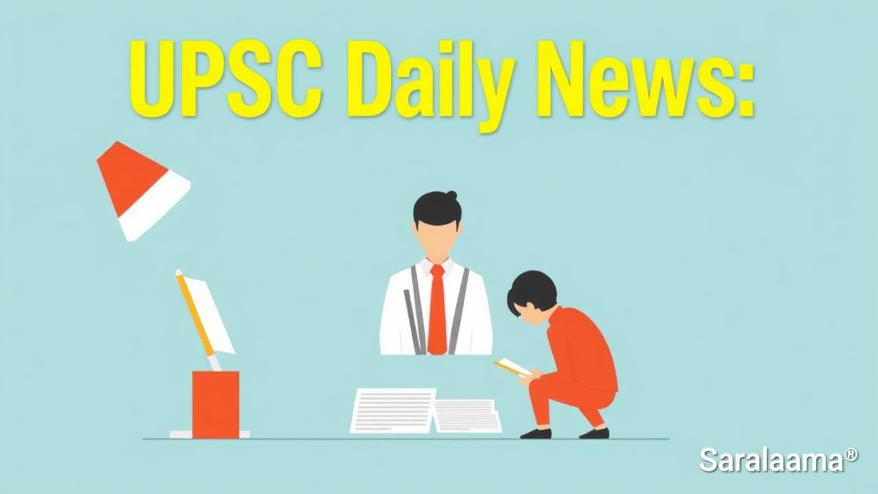 UPSC Daily News: Key Updates for Civil Services Aspirants