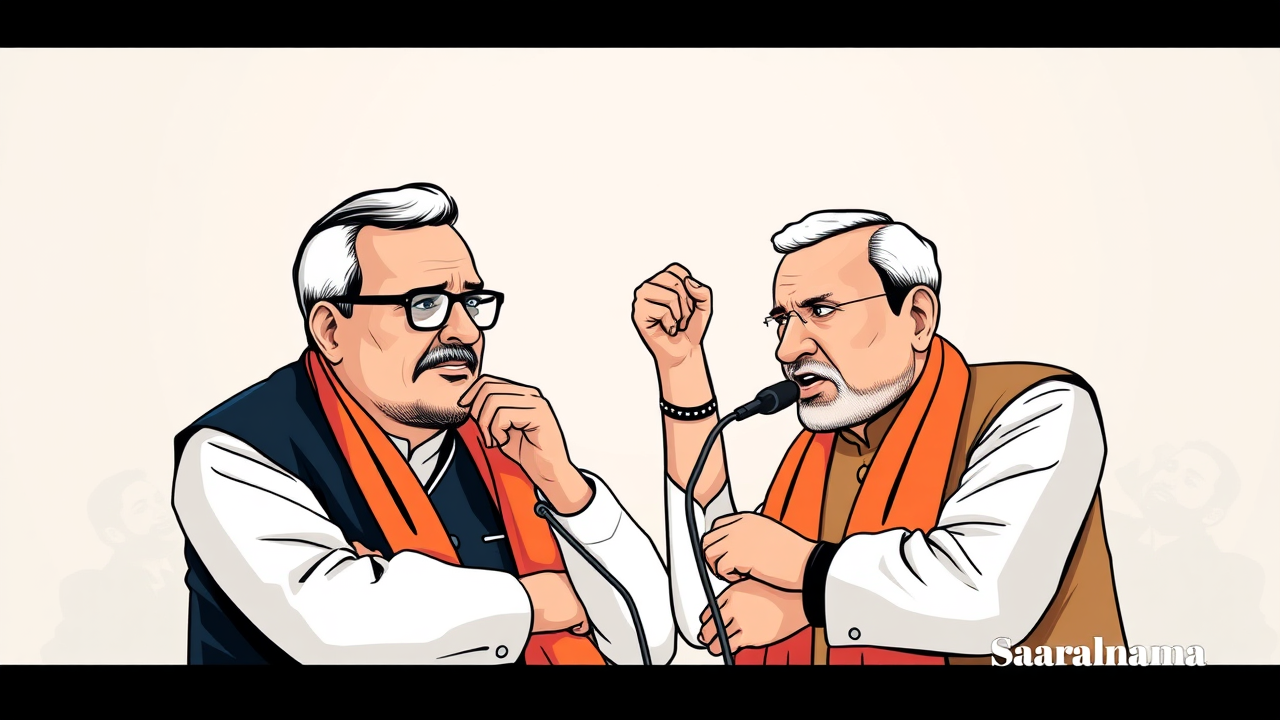 NDA Tensions Flare in Bihar as Old Nitish-Paswan Rivalry Resurfaces