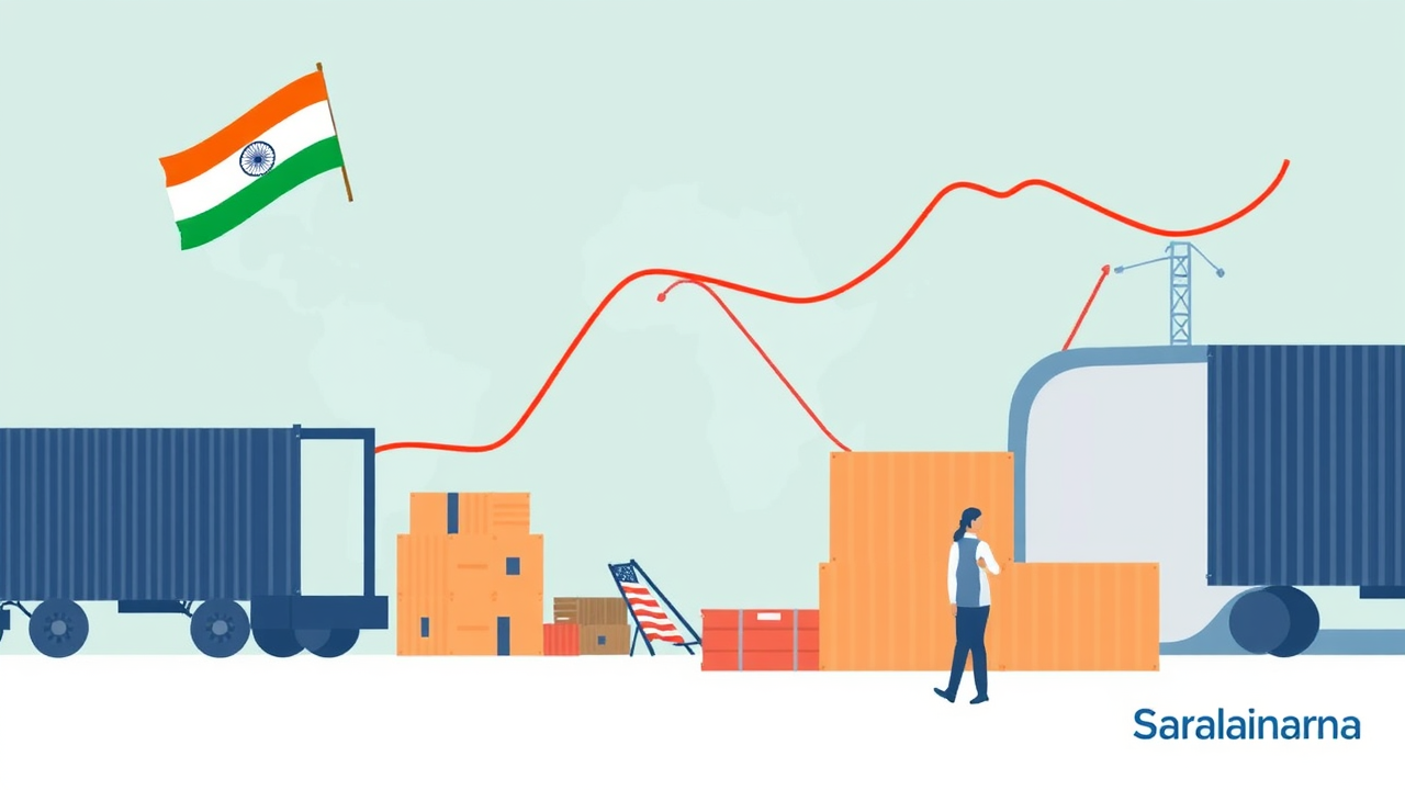 India's US Exports Plunge 40% as Trump Tariffs Hit
