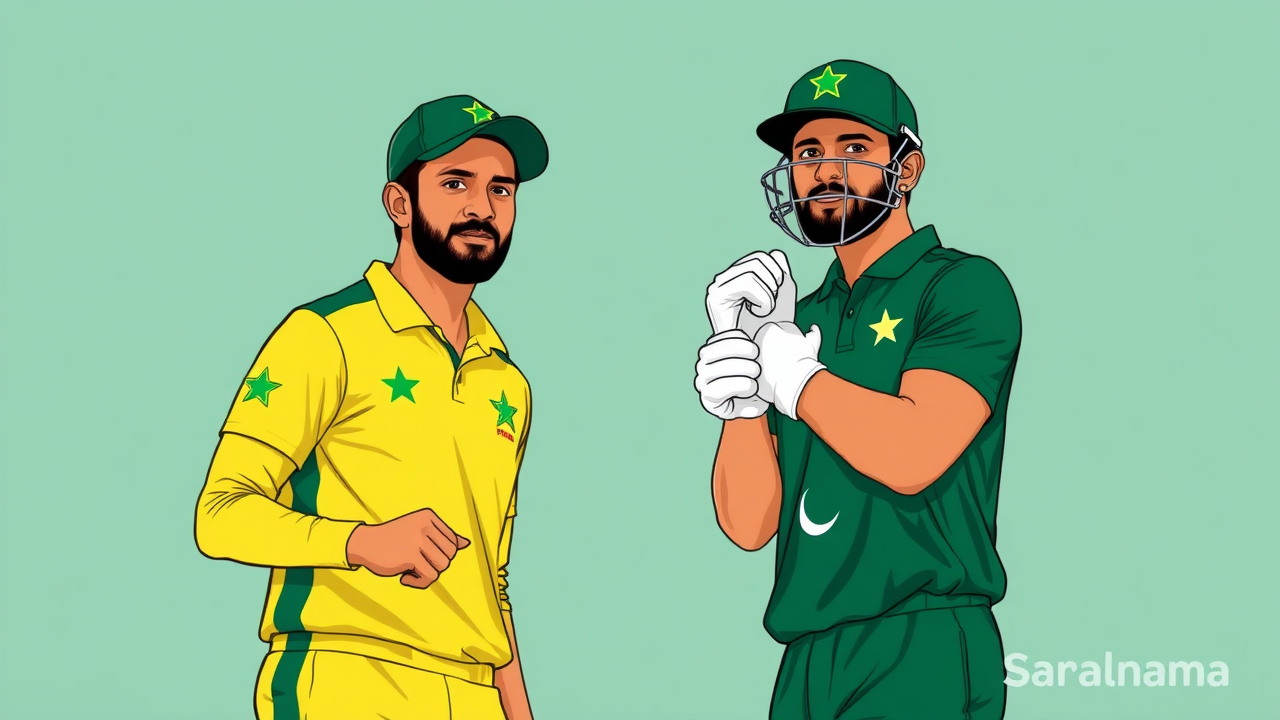 Shadab Khan to Replace Agha Salman as Pakistan T20I Captain