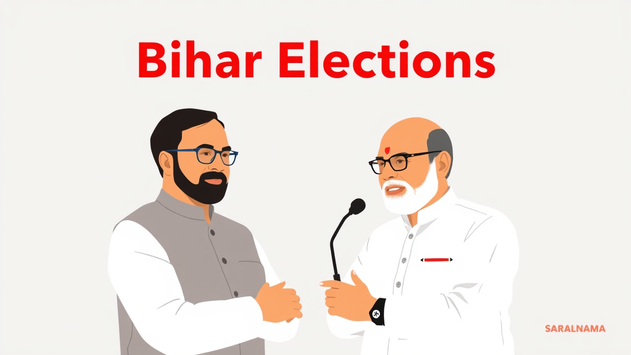 Bihar Elections: NDA vs Mahagathbandhan in Two-Phase Contest