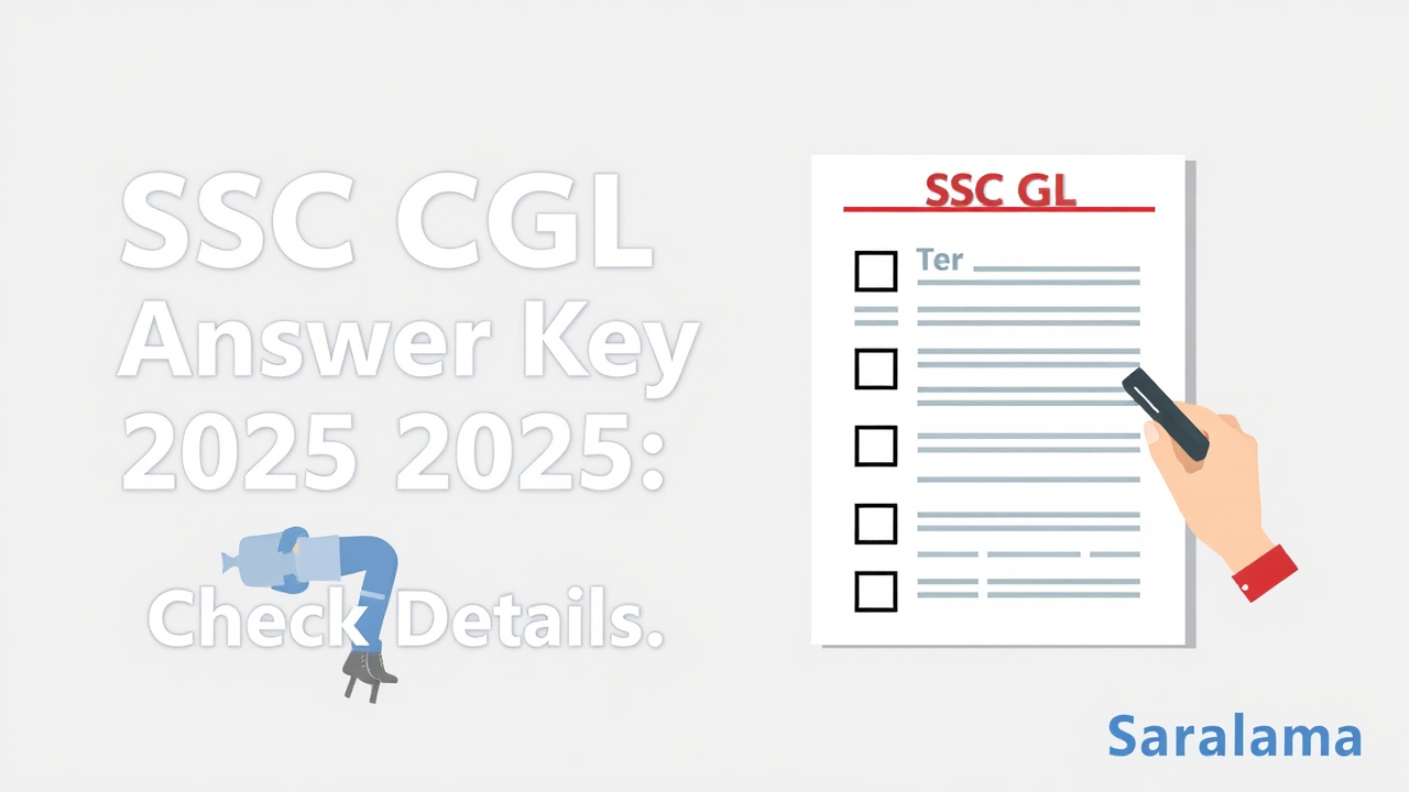 SSC CGL Tier-1 Answer Key 2025 Released: Check Details