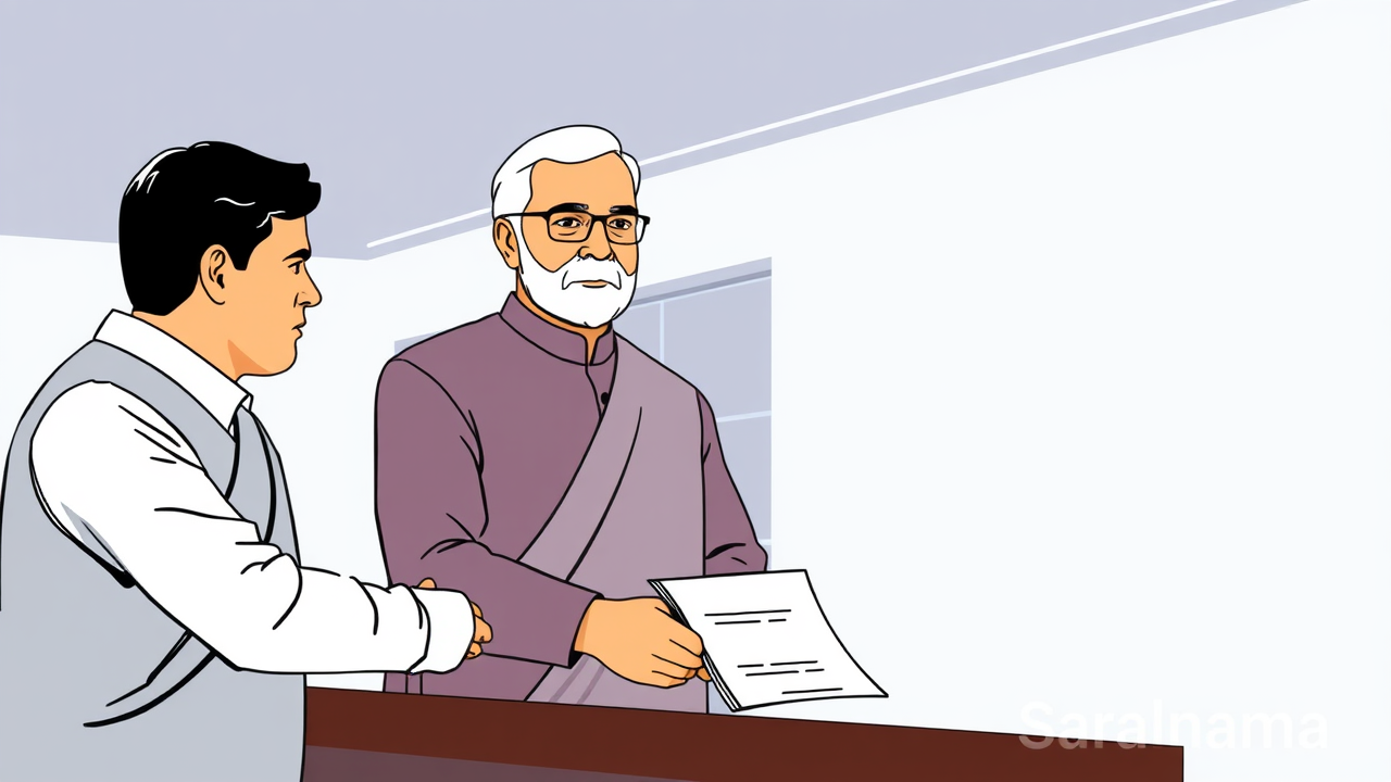 J-K CM Hands Over Regularisation Orders to School Workers