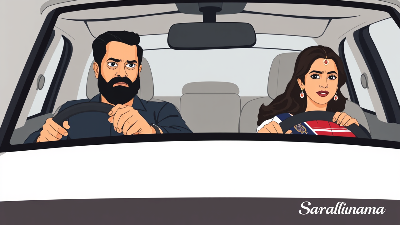Saif Ali Khan Drives 'Very Patient' Kareena Kapoor