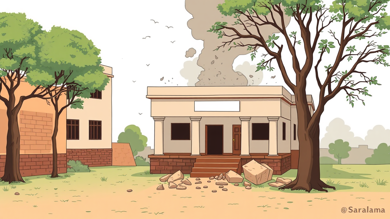 Kota: Substandard School Building Demolished, Minister Orders Probe
