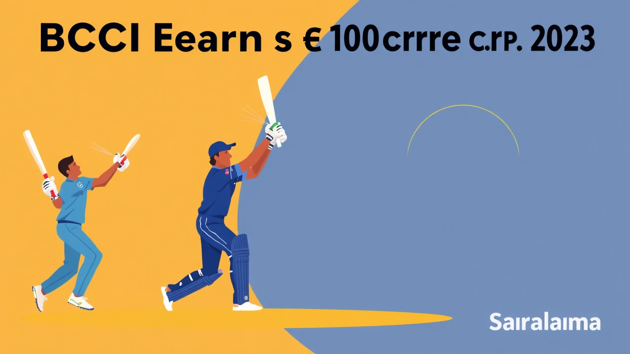 BCCI Earns ₹100 Crore from Asia Cup 2023