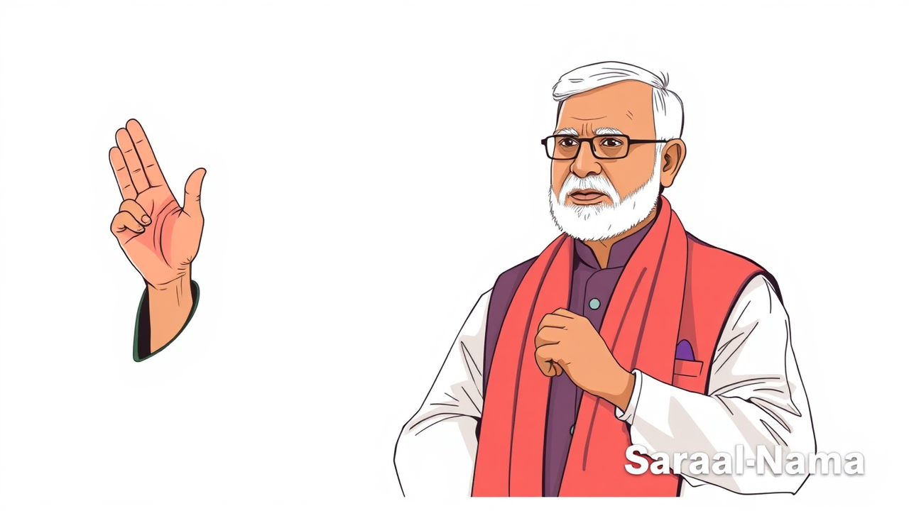 JDU MLA Panna Lal Patel Files Nomination for 6th Term