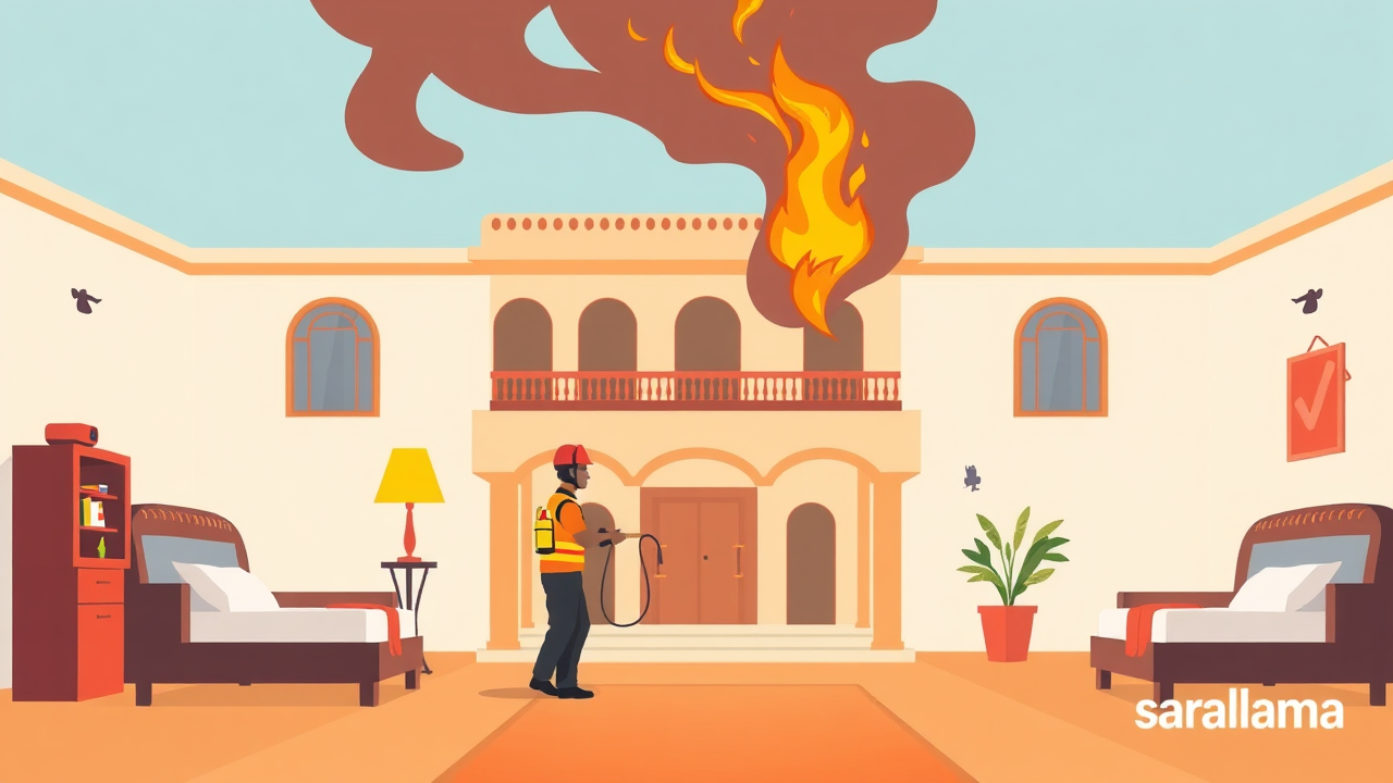 Fire Safety Drill at The Fun Residency Hotel in Jaipur