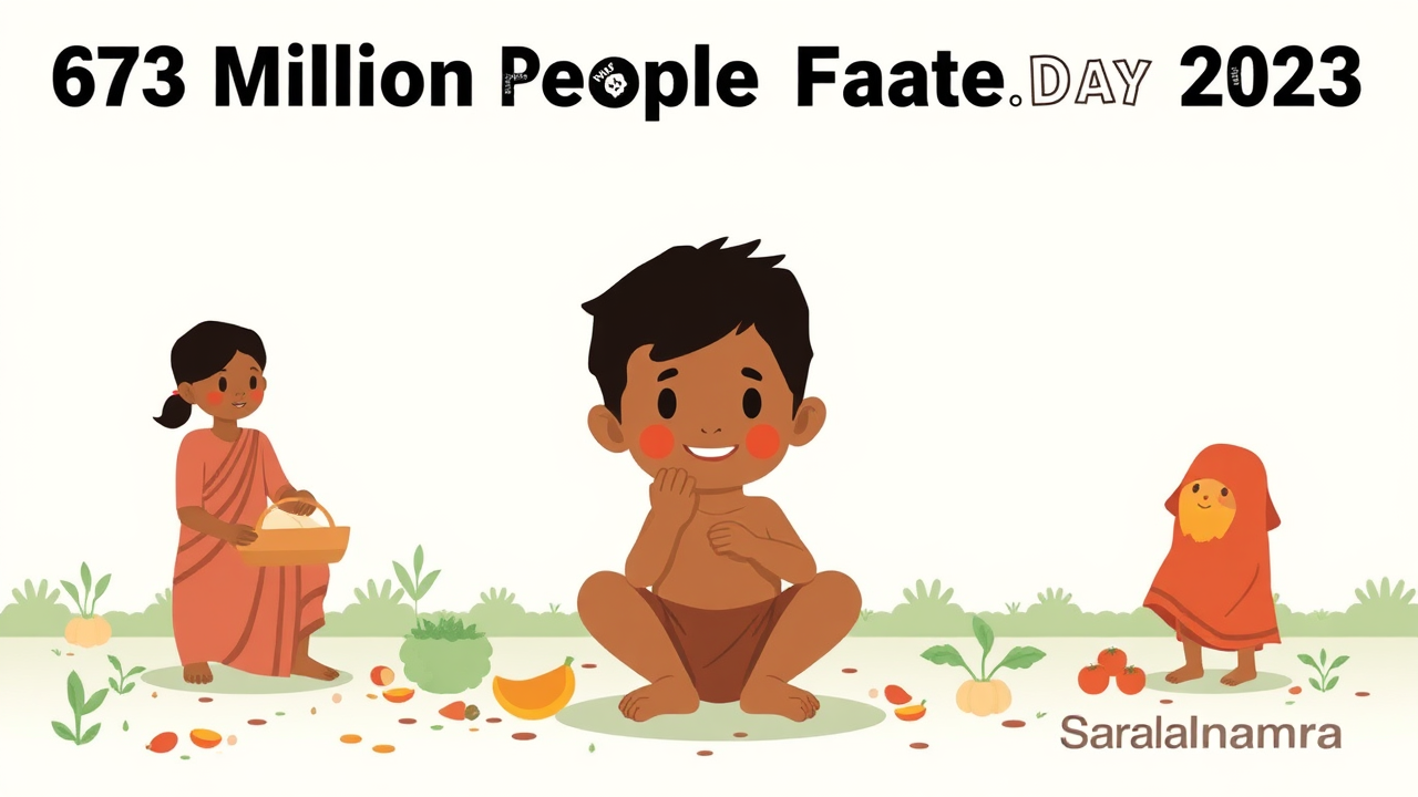673 Million People Face Hunger on World Food Day 2025