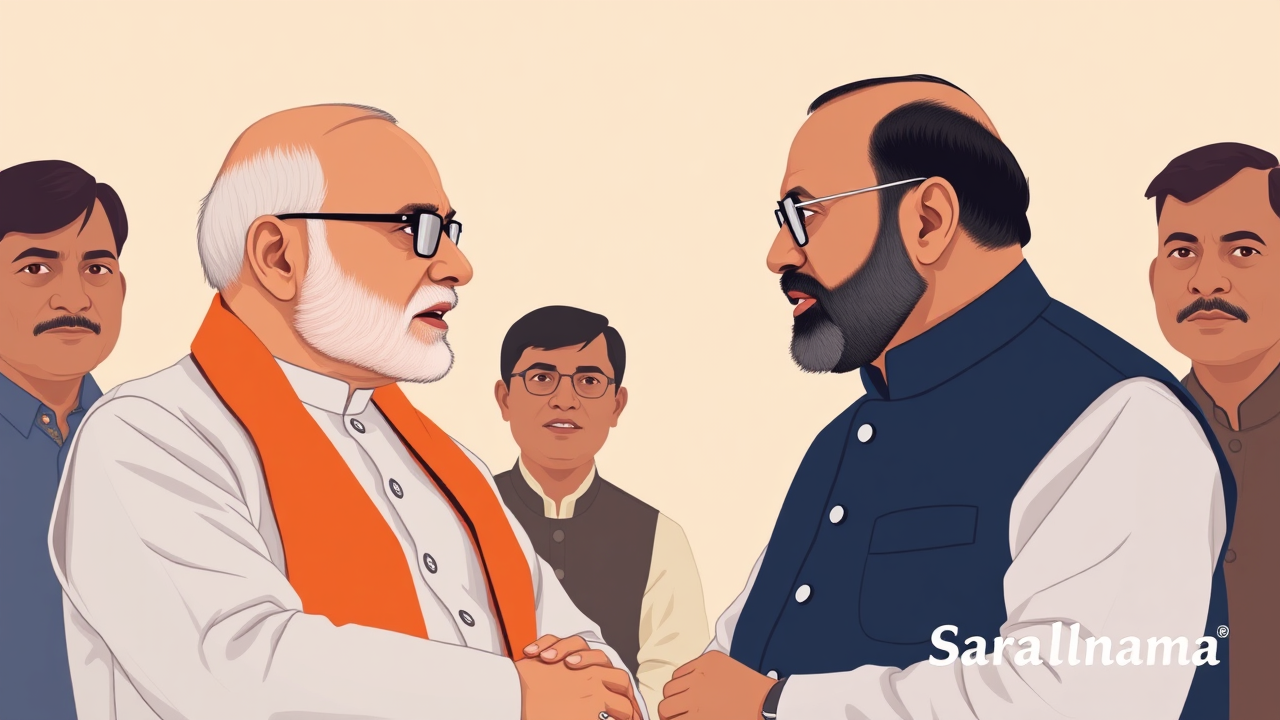 Amit Shah Meets Nitish Kumar Ahead of Bihar Elections