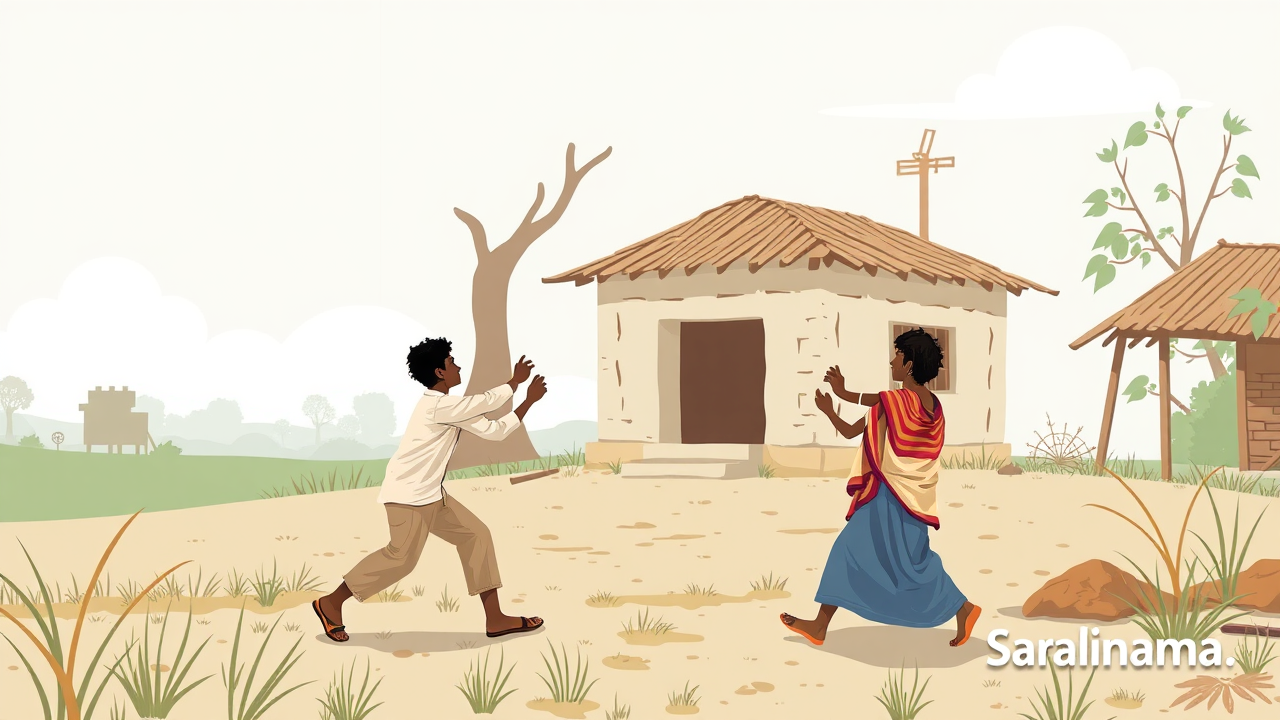 Brothers Fight Over New House Construction in Bihar Village