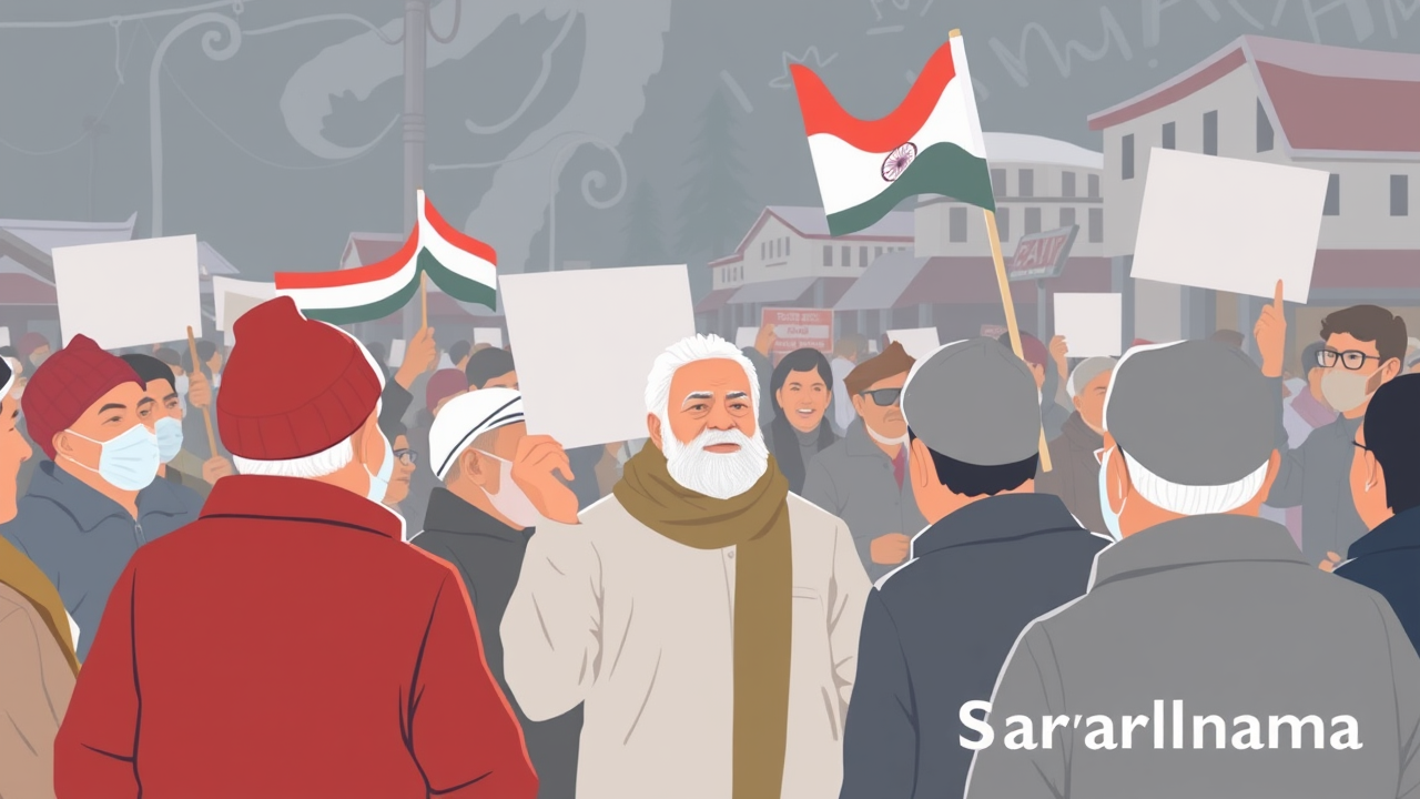 Himachal Pensioners Protest in Mandi for Revised Benefits