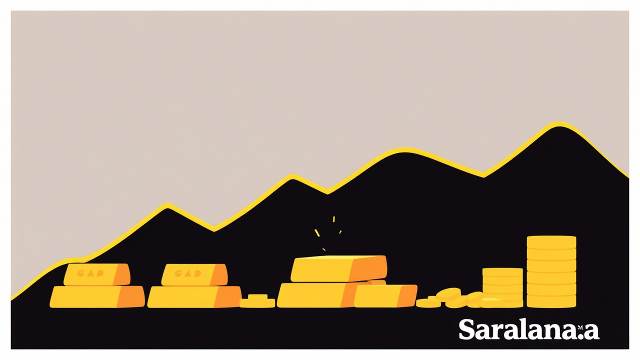 Gold Hits Record High of ₹1.30 Lakh per 10 Grams