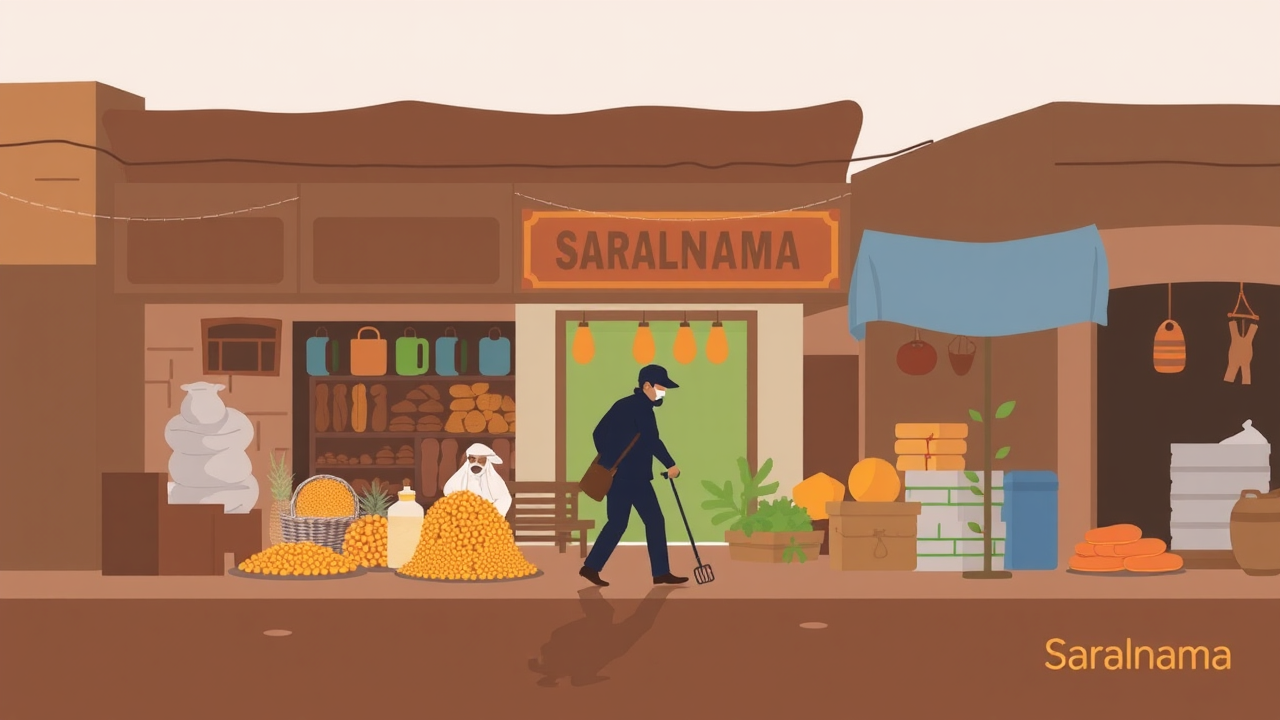 Thieves Target 15 Shops in Barmer Agricultural Market
